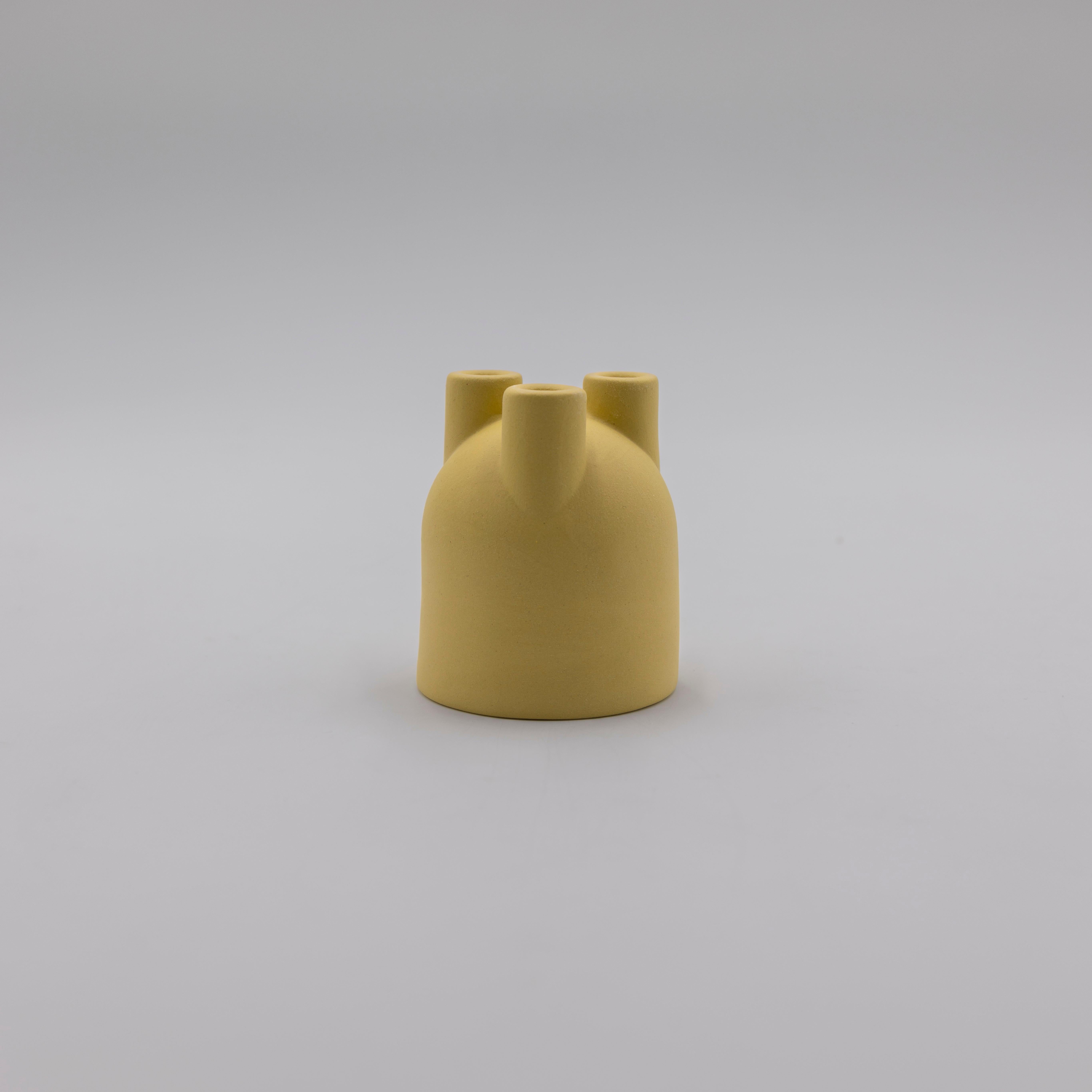 Stoneware cUUUp yellow For Sale