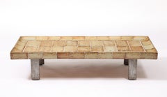 Tavolo a cuvette di Roger Capron, Francia, anni '60