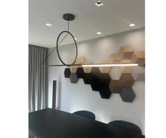 CVL Luminaires Cercle Et Trait Suspension by POOL