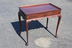 CW 8 Colonial Williamsburg Kittinger Mahogany Tea Table Circa 1950