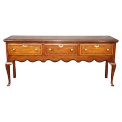 Colonial Williamsburg, georgianisches Sideboard aus massivem Mahagoni