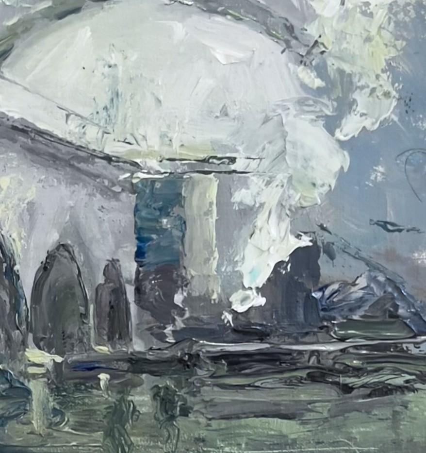 „Paris, La Seine & der Eiffelturm“ (2024) von C.W. Mundy, Original-Ölgemälde im Angebot 5
