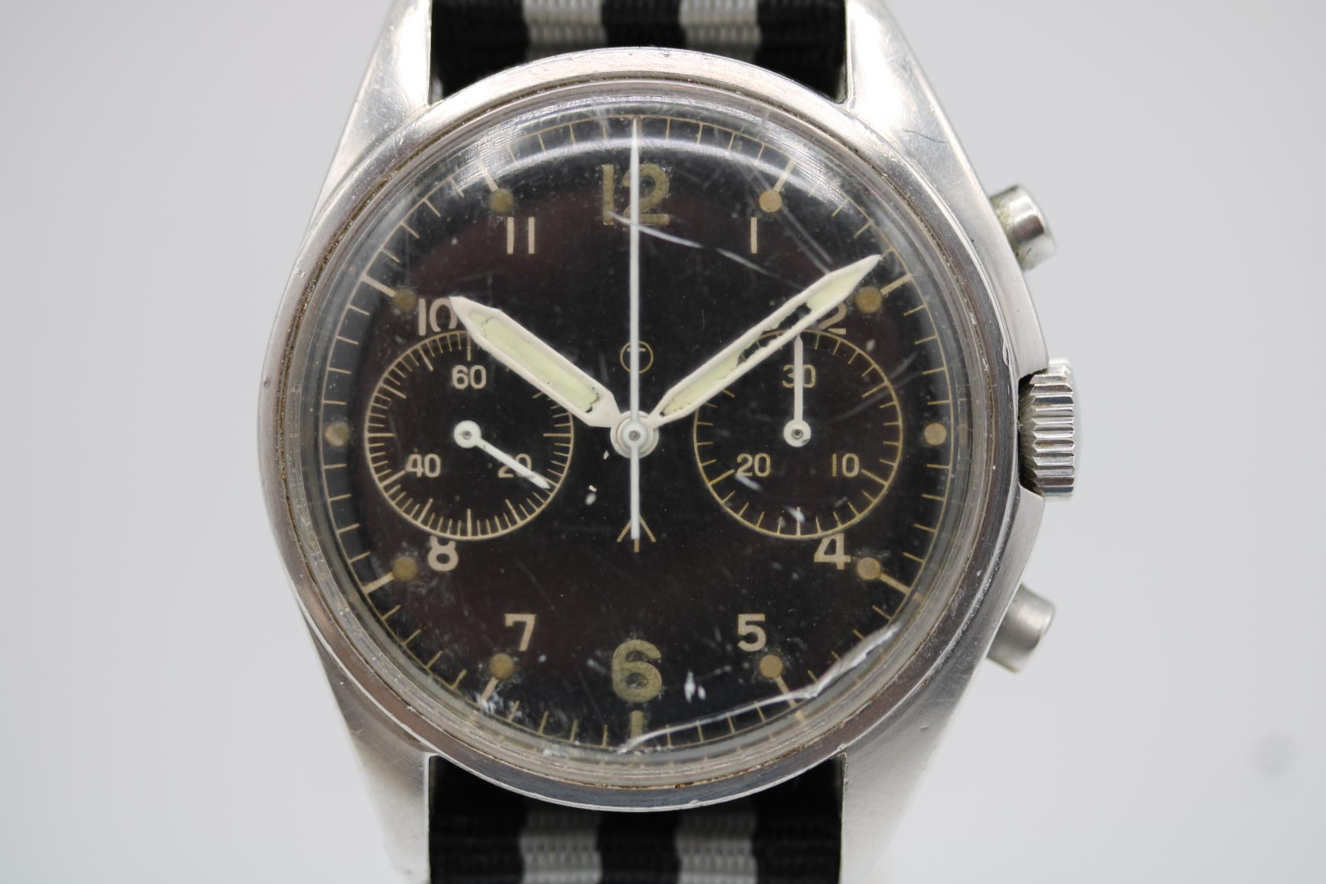 CWC 6BB Chronograph Military-gefasste RAF-Uhr im Zustand „Gut“ im Angebot in London, GB