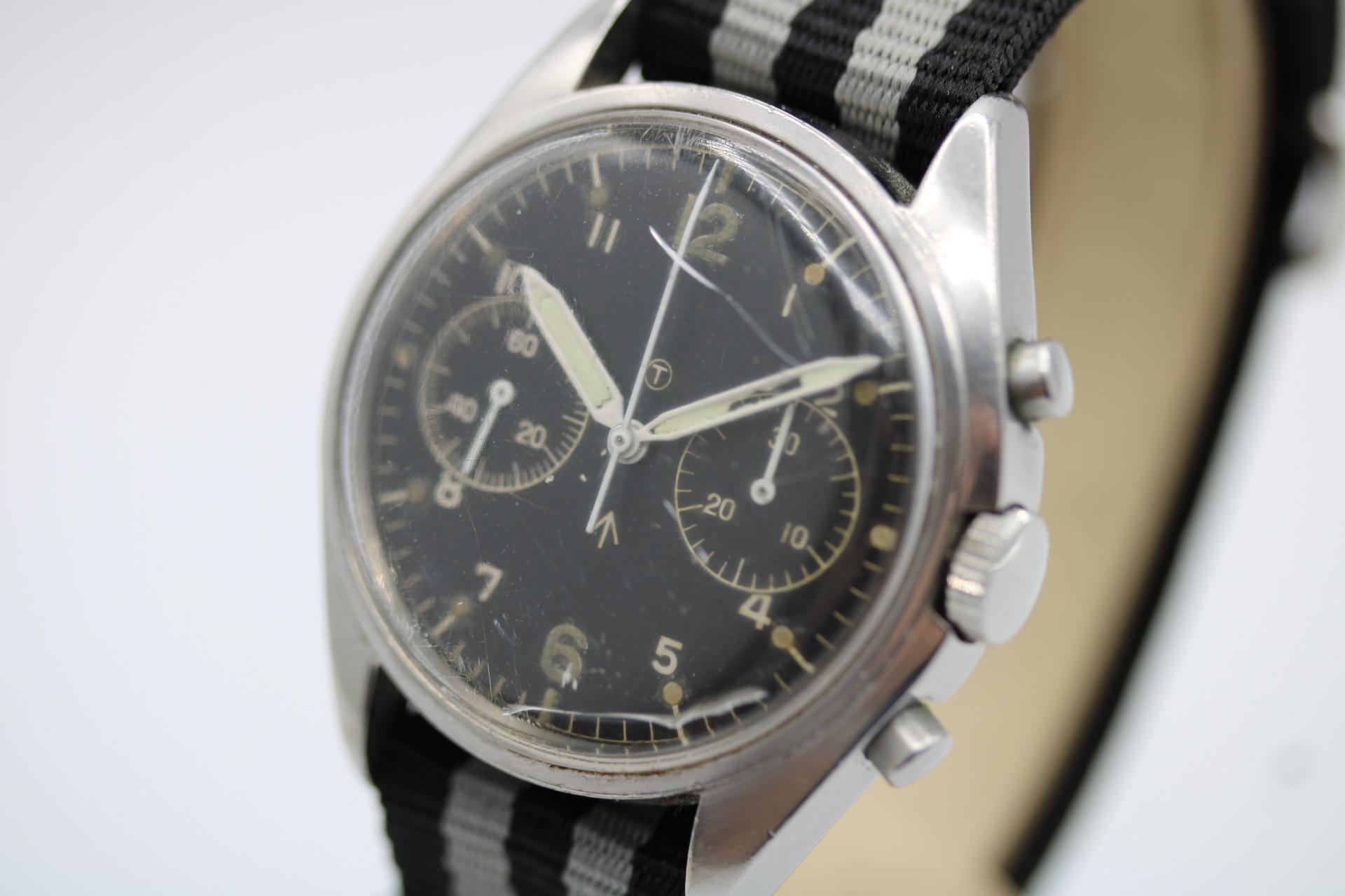 CWC 6BB Chronograph Military-gefasste RAF-Uhr Herren im Angebot