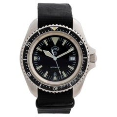 CWC automatic Royal Navy Diver's Watch, T Logo. Broad Arrow, / pheon C/B, 2004.