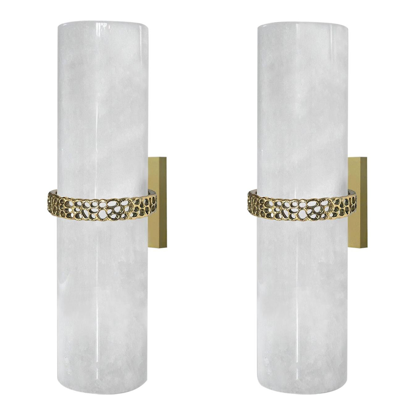 CWR Rock Crystal Sconces by Phoenix