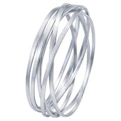 Cy Adjustable Bracelet in Silver 950 by Lucía Rovira