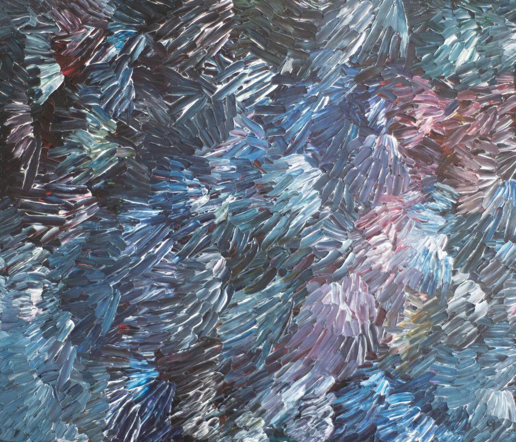 Cy Schoorens Abstract Painting - Birdy