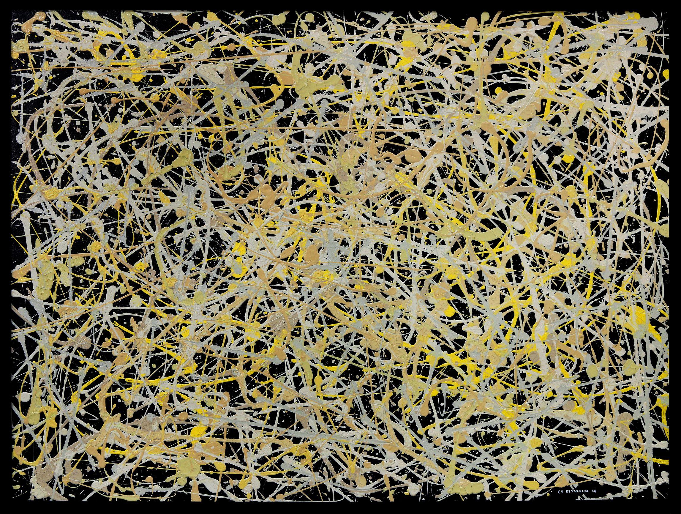 Leinwand 005, Gemälde, Acryl auf Leinwand (Abstrakter Expressionismus), Painting, von Cy Seymour