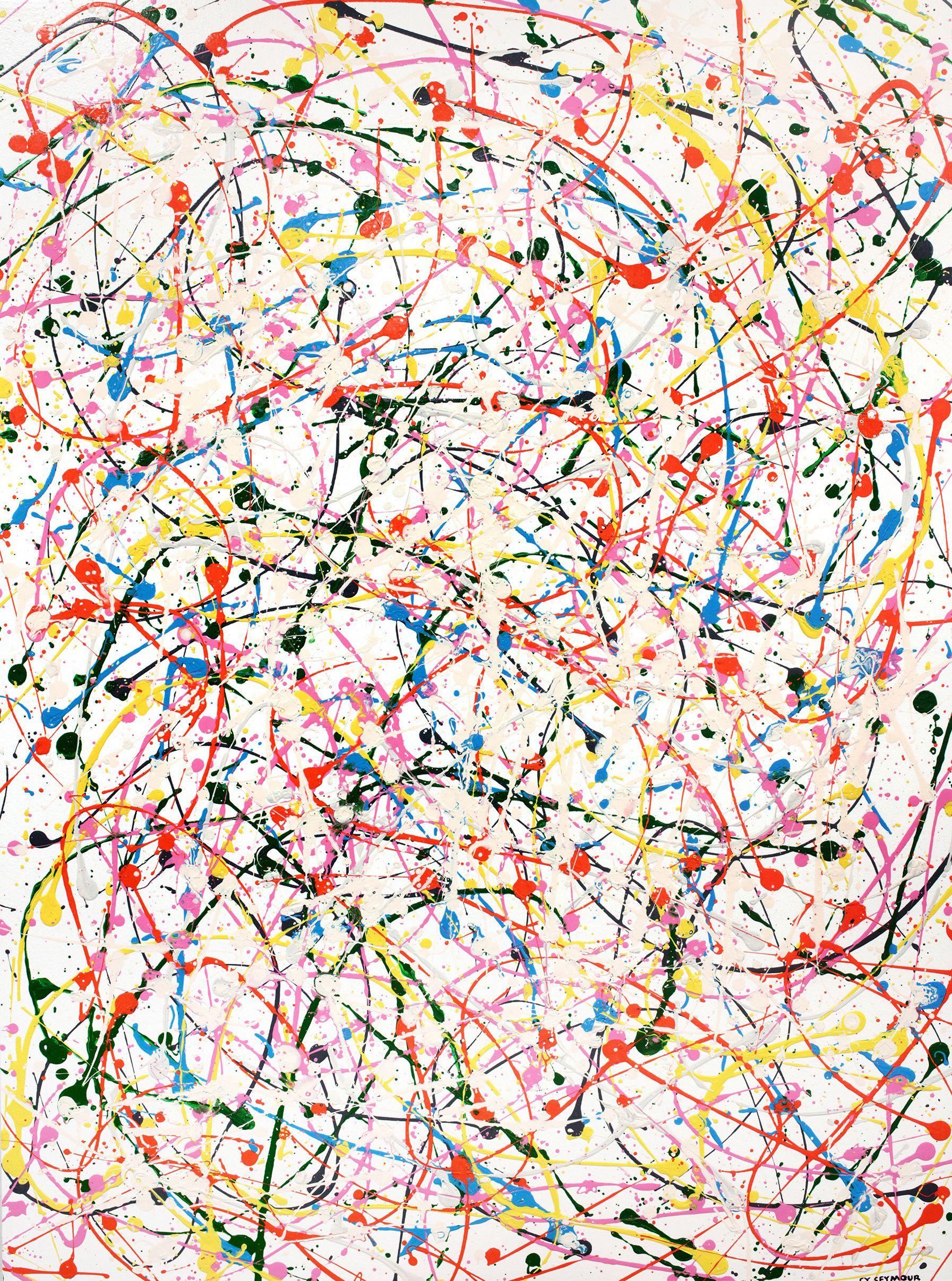 Lienzo 105, Pintura, Acrílico sobre lienzo - Painting de Cy Seymour