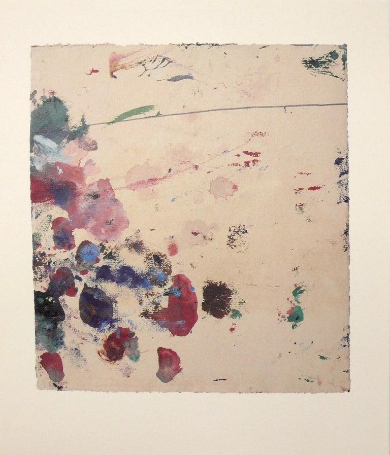 American Cy Twombly Abstract Gaeta Lithographs Group of Eight For Sale