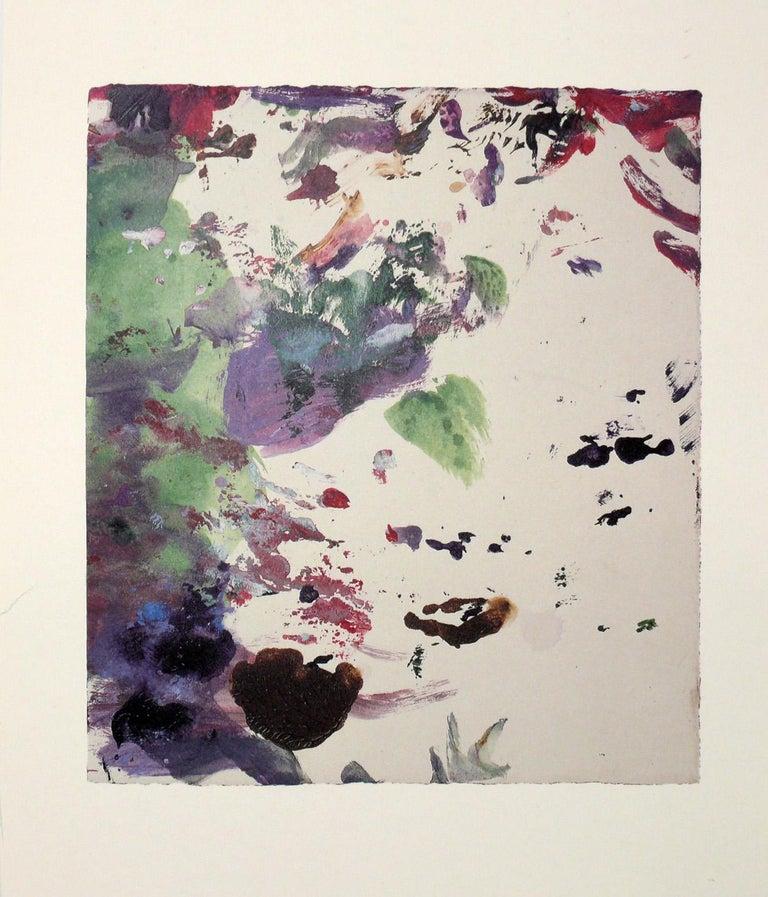 Late 20th Century Cy Twombly Abstract Gaeta Lithographs Group of Eight For Sale