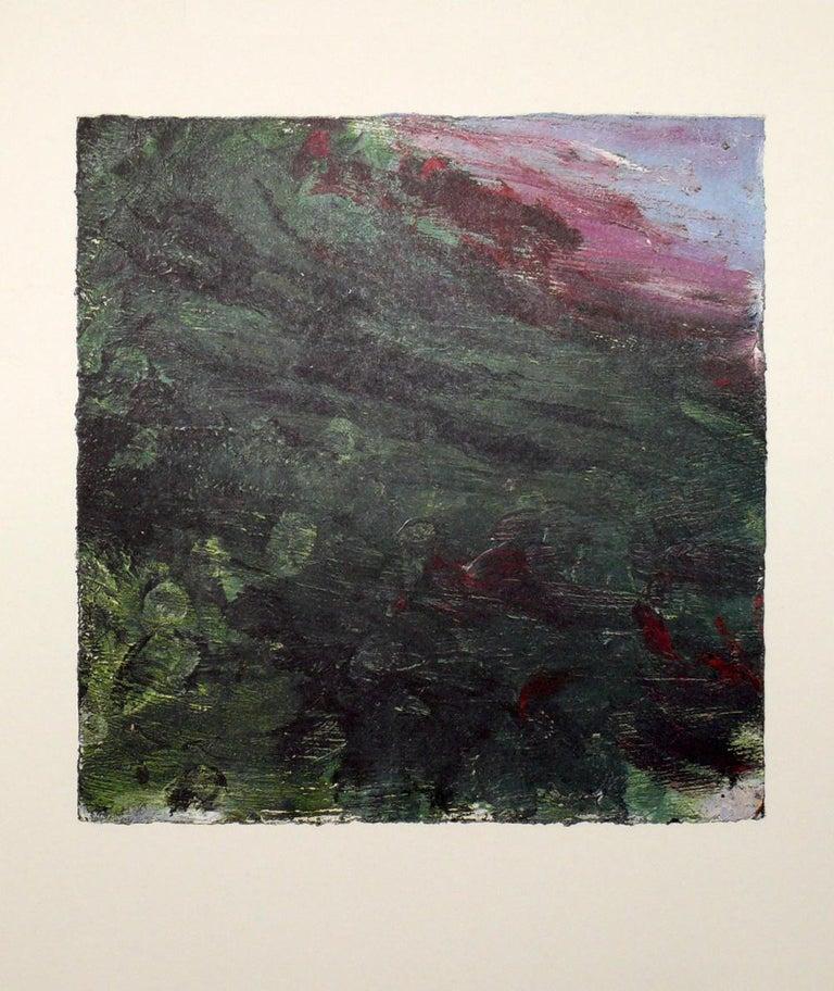 Group of Four Abstract Photolithographs on Vellum by Cy Twombly, from the limited edition 