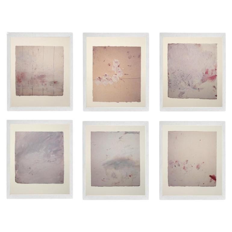 Cy Twombly Abstract Gaeta Lithographs Group of Six