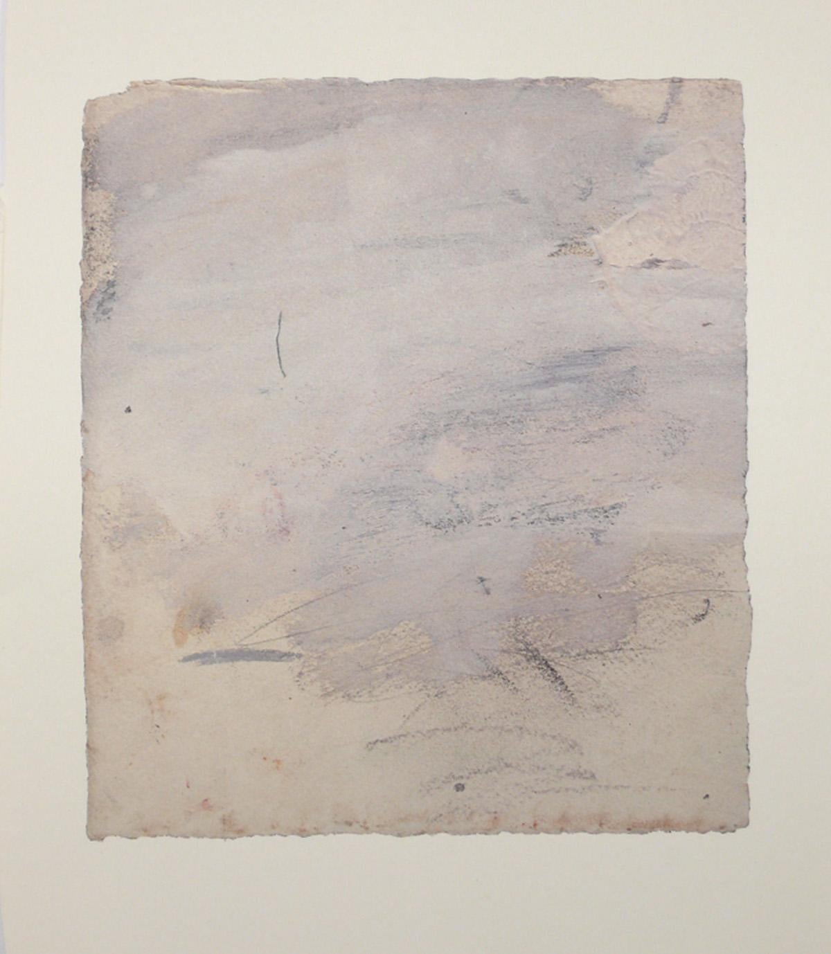 Group of Eight Abstract Photolithographs on Vellum by Cy Twombly, from the limited edition 