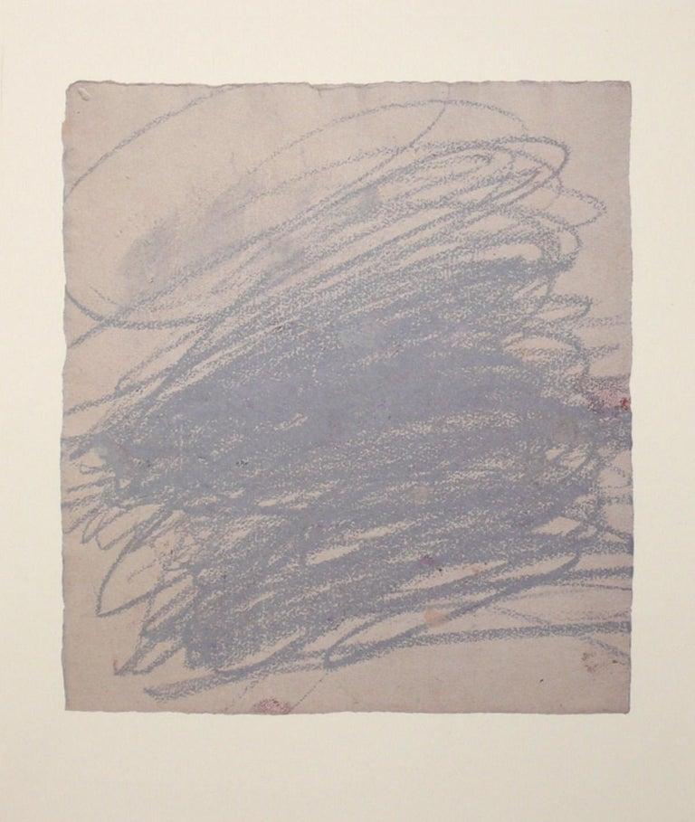 Glass Cy Twombly Framed Abstract Gaeta Lithographs Group of 8 For Sale