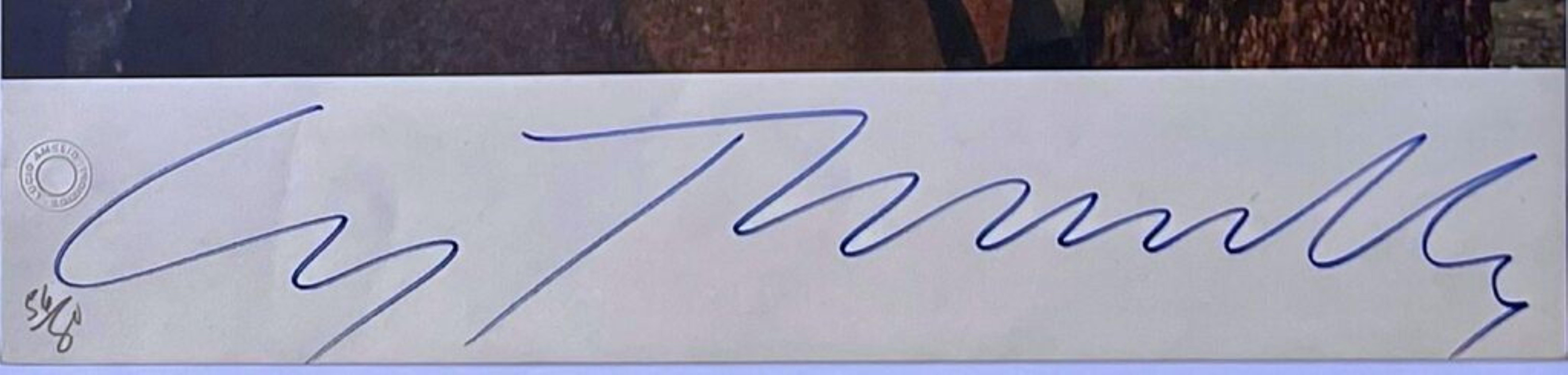 Alusiones, Bahía de Nápoles (de la colección de Donald Baechler) Impresión firmada/N - Print de Cy Twombly