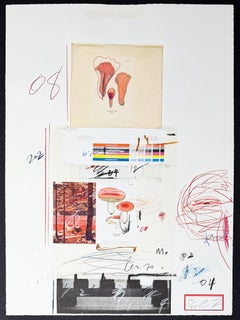 CY Twombly (1928-2011) - Naturgeschichte Part One: Pilze - Lithographie - 1974