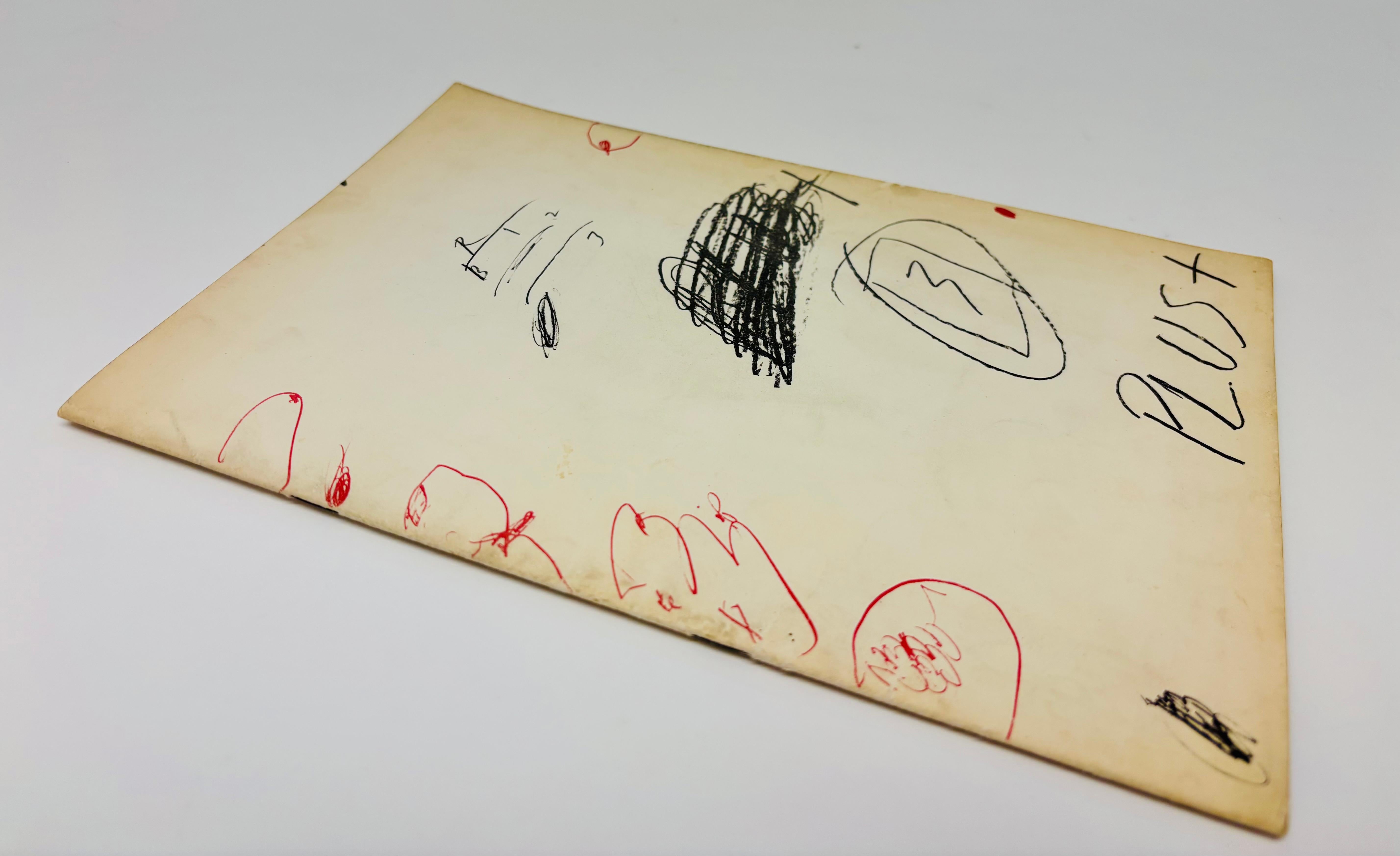 CY Twombly cover art 1959 - Contemporary Art by Cy Twombly