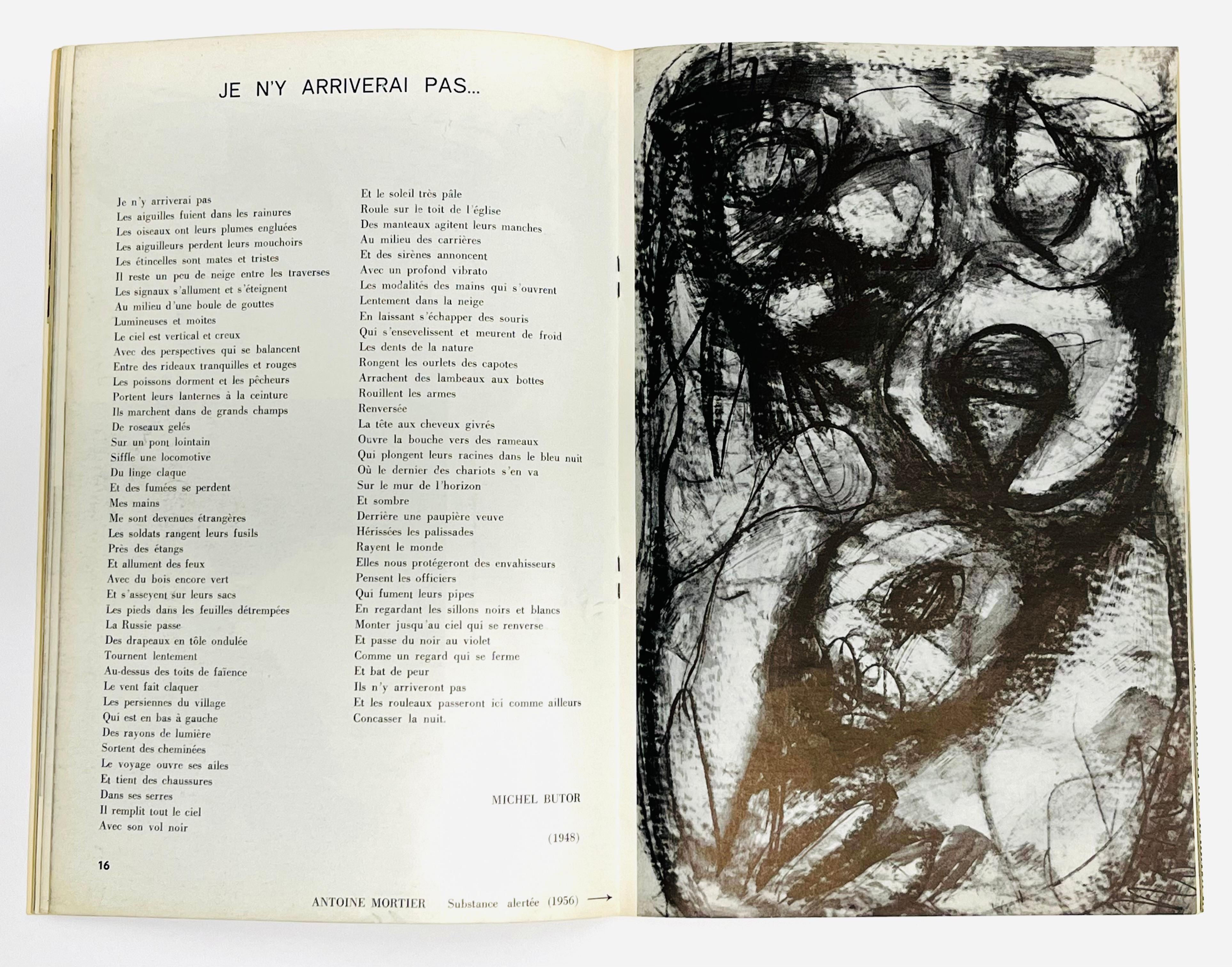 CY Twombly Cover Art 1959:

1959 issue of the international artist's magazine ‘Plus’ with a rare cover design by Cy Twombly. 

Contents include contributions by or about Lucio Fontana, Octavio Paz, Mao Zedung, Michel Butor & more.

Artist