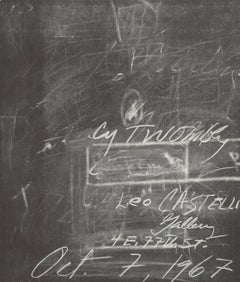 Cy Twombly 'Leo Castelli' 1967