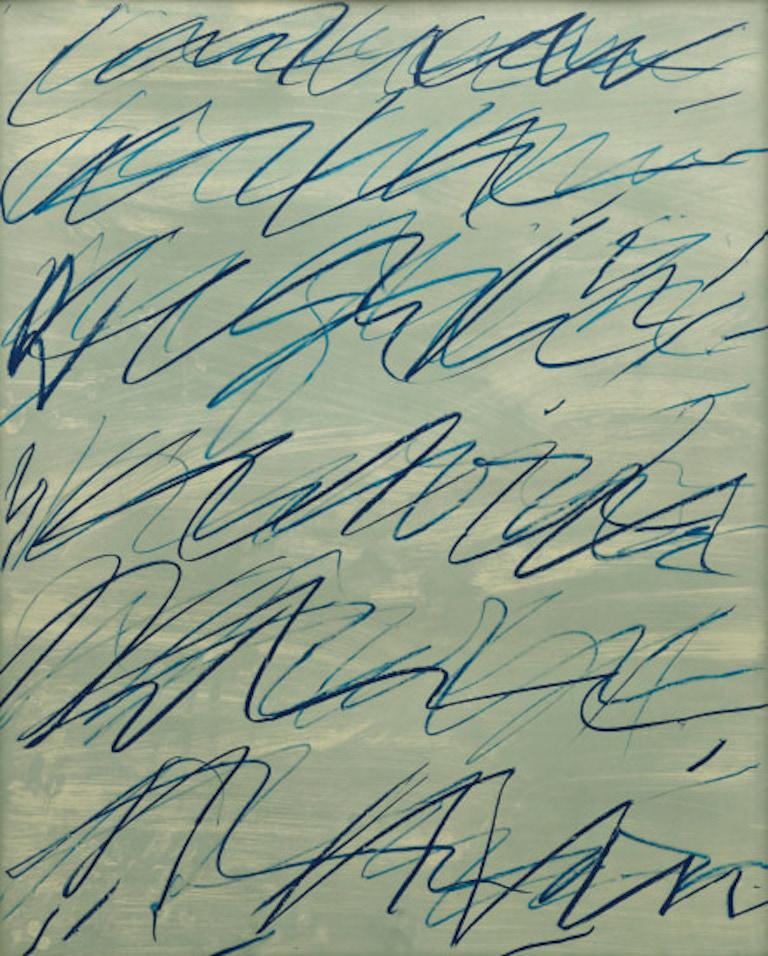 Cy Twombly Abstract Print - Roman Notes I