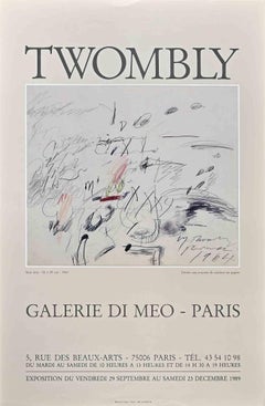 Twombly Exhibition - Galerie Di Meo - 1989