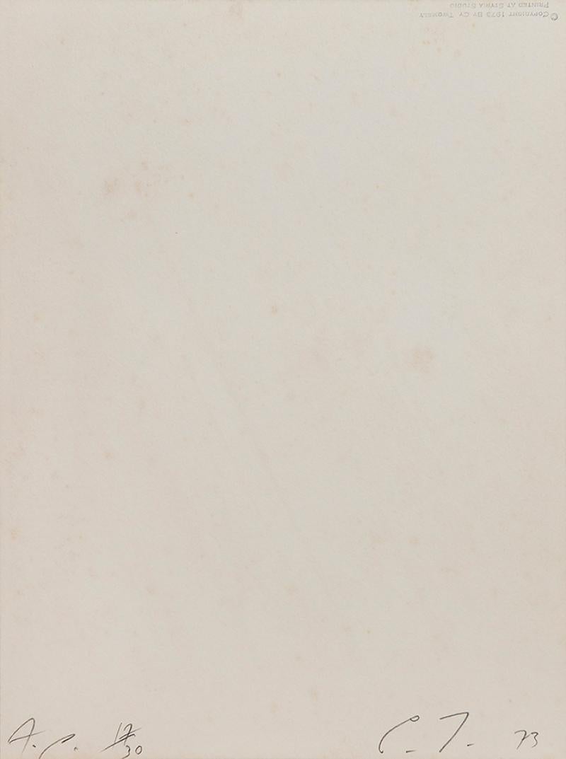 Untitled, from The New York Collection for Stockholm - Print by Cy Twombly