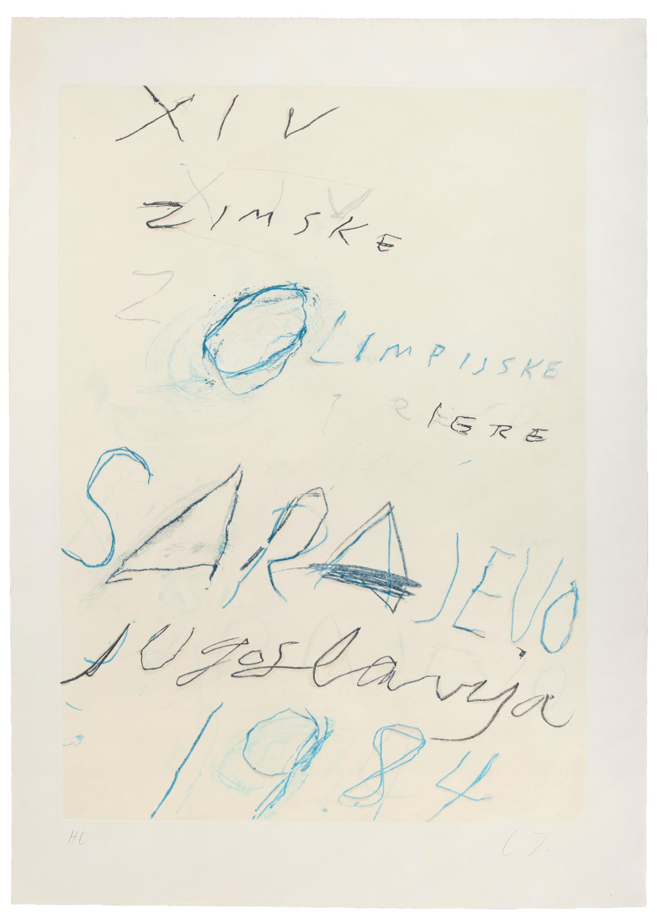 cy twombly aquatint