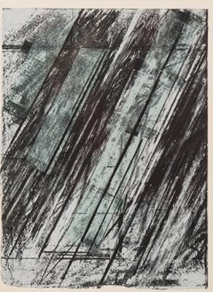 Vintage Untitled -- Screen Print, Lithograph, Abstract, Contemporary Art by Cy Twombly