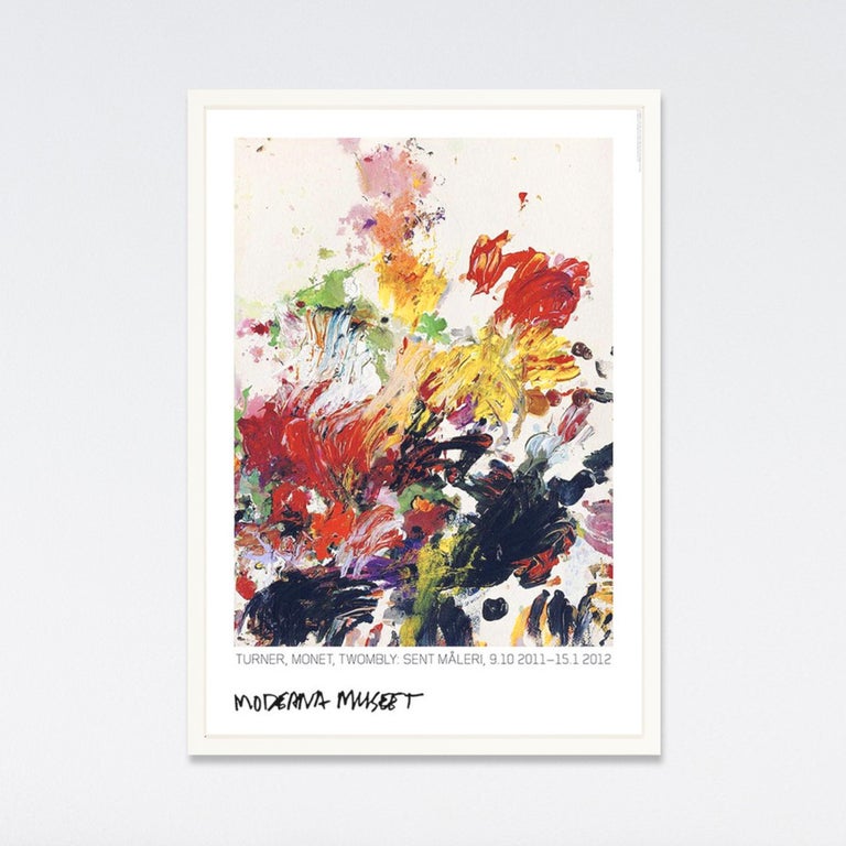 Untitled (Turner, Monet, Twombly Later Paintings), 2011 Poster Oversized Large - Abstract Expressionist Print by Cy Twombly