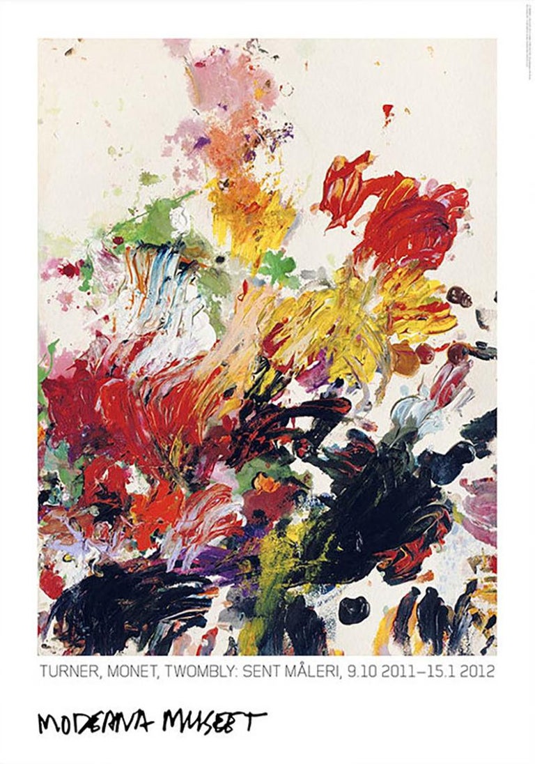 Untitled (Turner, Monet, Twombly Later Paintings), 2011 Poster Oversized Large - Print by Cy Twombly