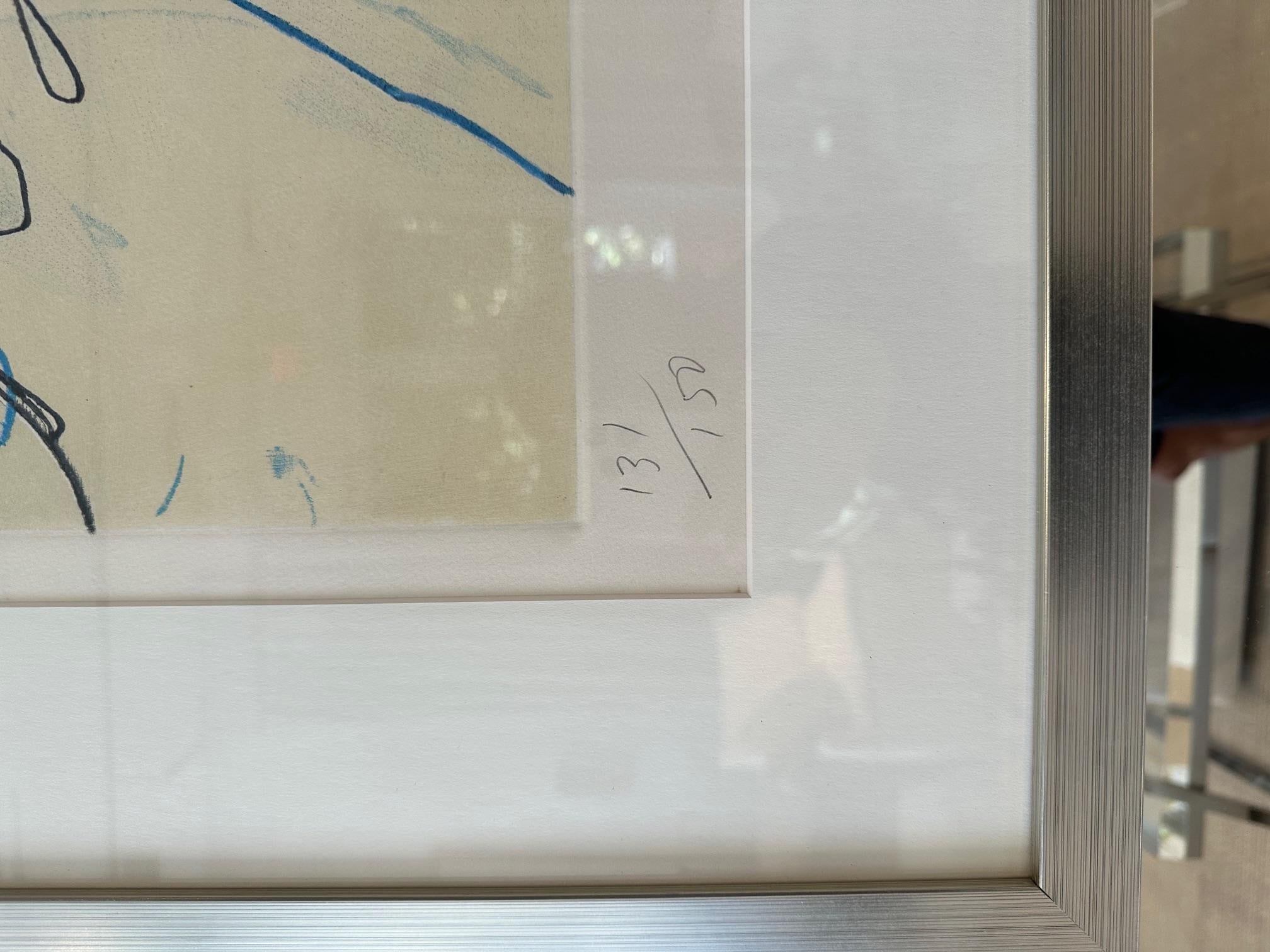CY Twombly Sarajevo Winter Olympics 1984 In Excellent Condition For Sale In New York, NY