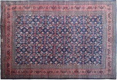 CYBER EVENT, Antique Authentic Tabriz Rug Fine Persian Rug 12x18 c.1890