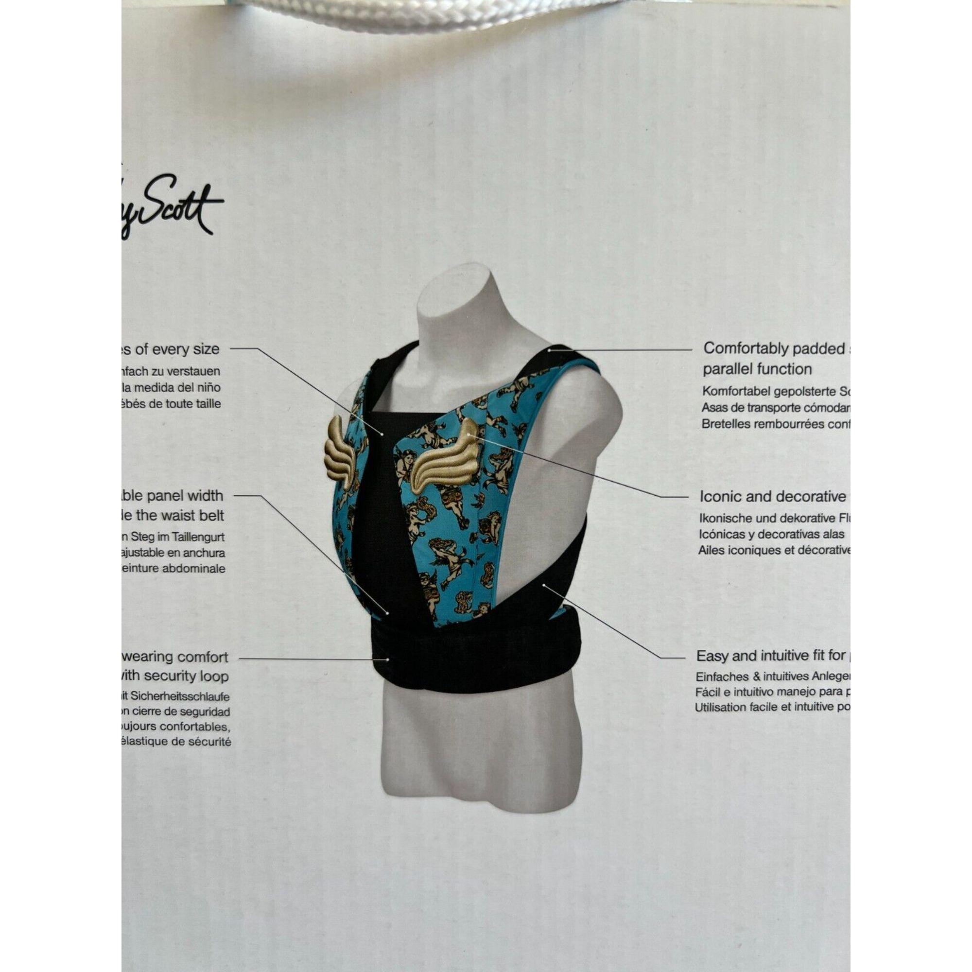 Cybex x Jeremy Scott Yema Tie Baby Carrier by Cherubs Wings Angel In New Condition For Sale In Palm Springs, CA
