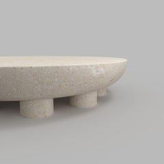 Cyclades Center Table made out of Colored Cast Concrete