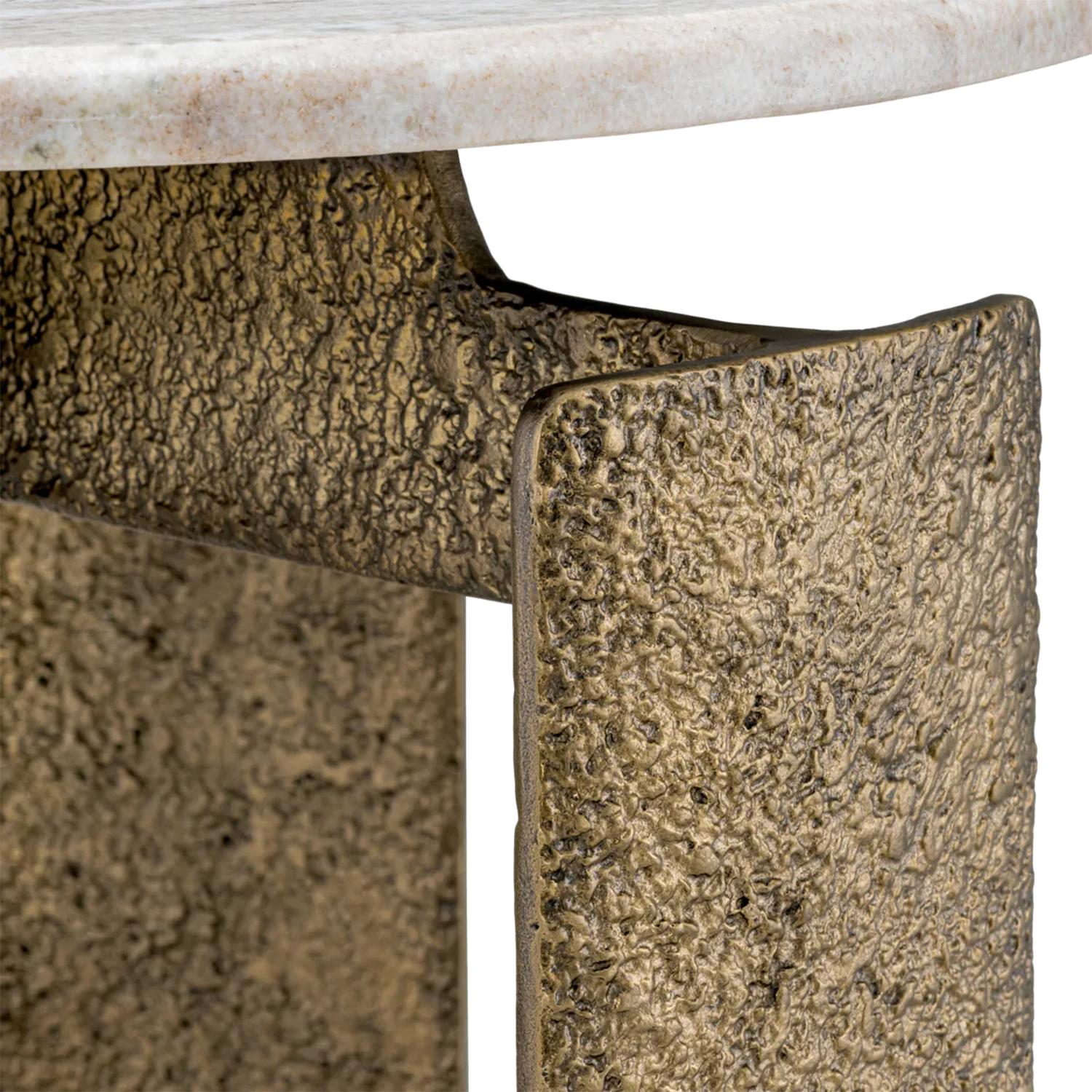 Marbre Table d'appoint Cyclia en vente