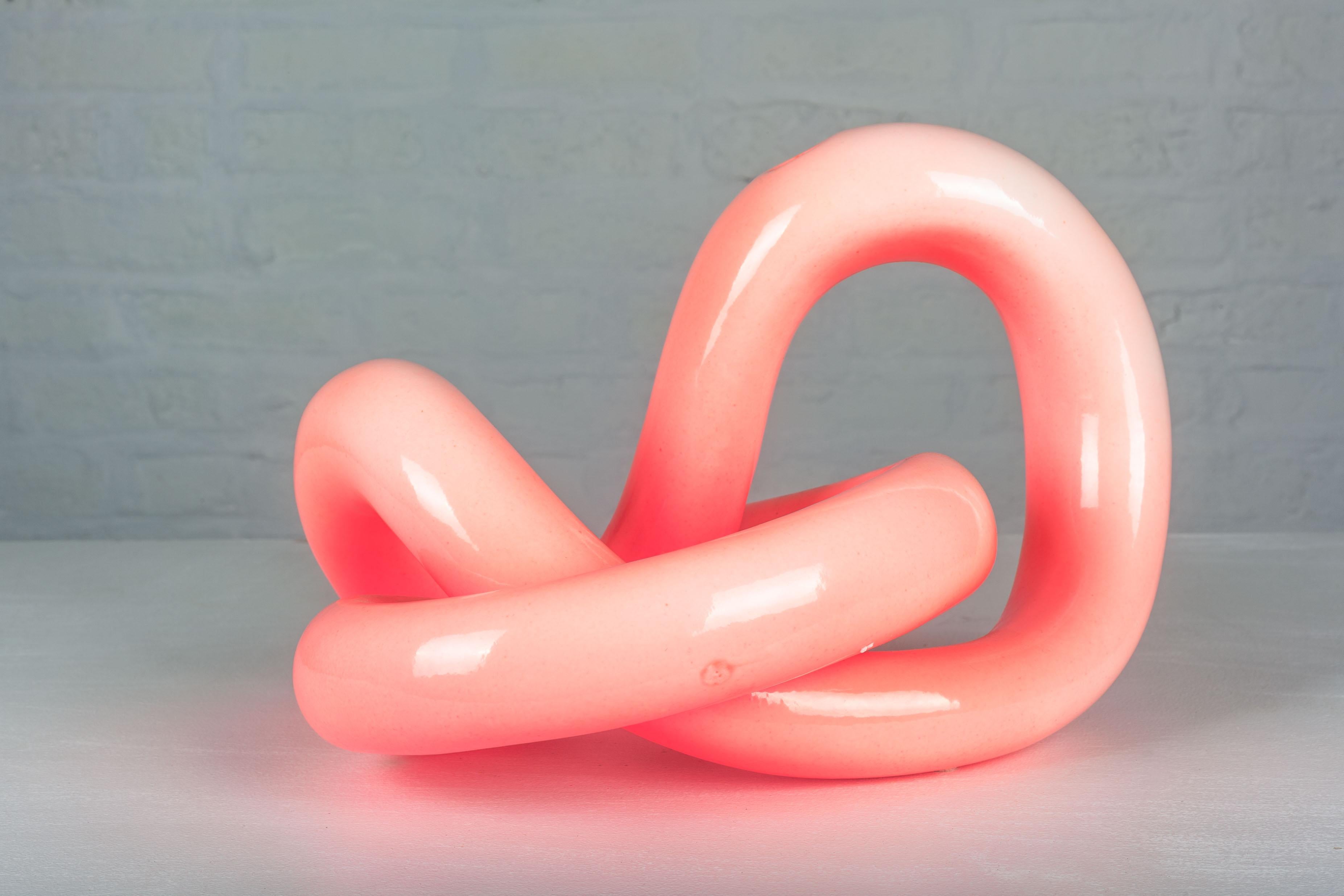 Cyclik, Large Pink Vase by Karim Rashid for Bitossi in 2000, Limited Edition 79 For Sale 8