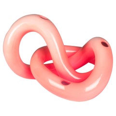Cyclik, Large Pink Vase by Karim Rashid for Bitossi in 2000, Limited Edition 79