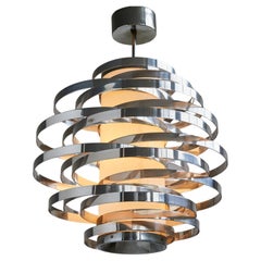 Lampe suspendue Cyclone de Gaetano Sciolari, Italie 1965-1970