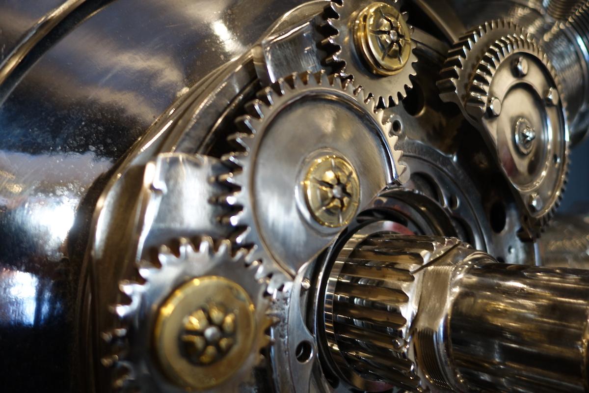 Sculpture de moteur radial d'avion Wright R-1820 « Cyclone » en vente 7