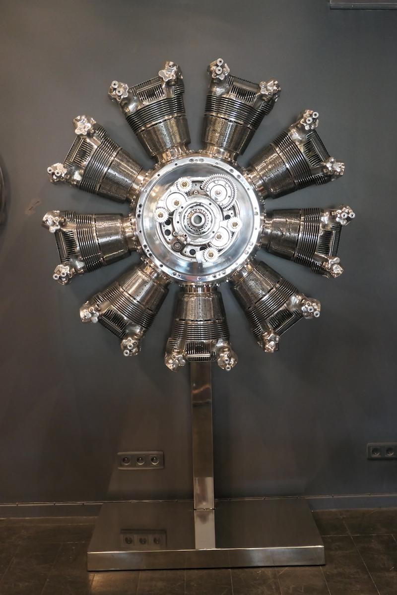 Nord-américain Sculpture de moteur radial d'avion Wright R-1820 « Cyclone » en vente