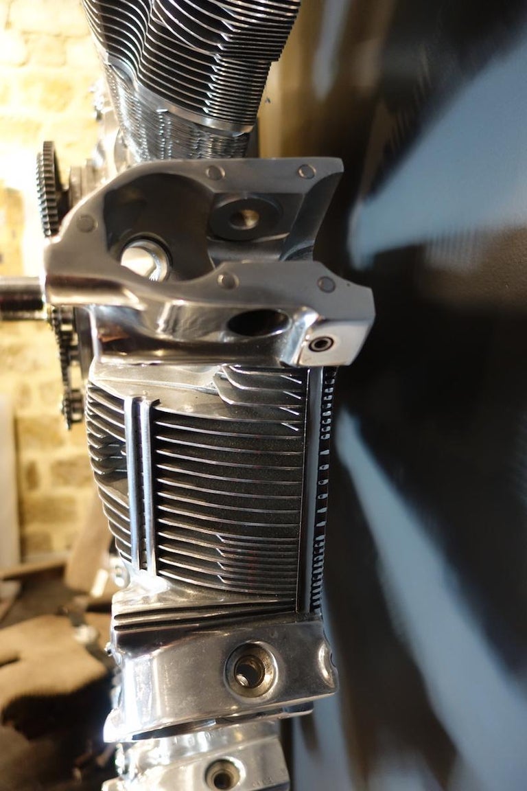 'Cyclone' Wright R-1820 Aircraft Radial Engine Sculpture