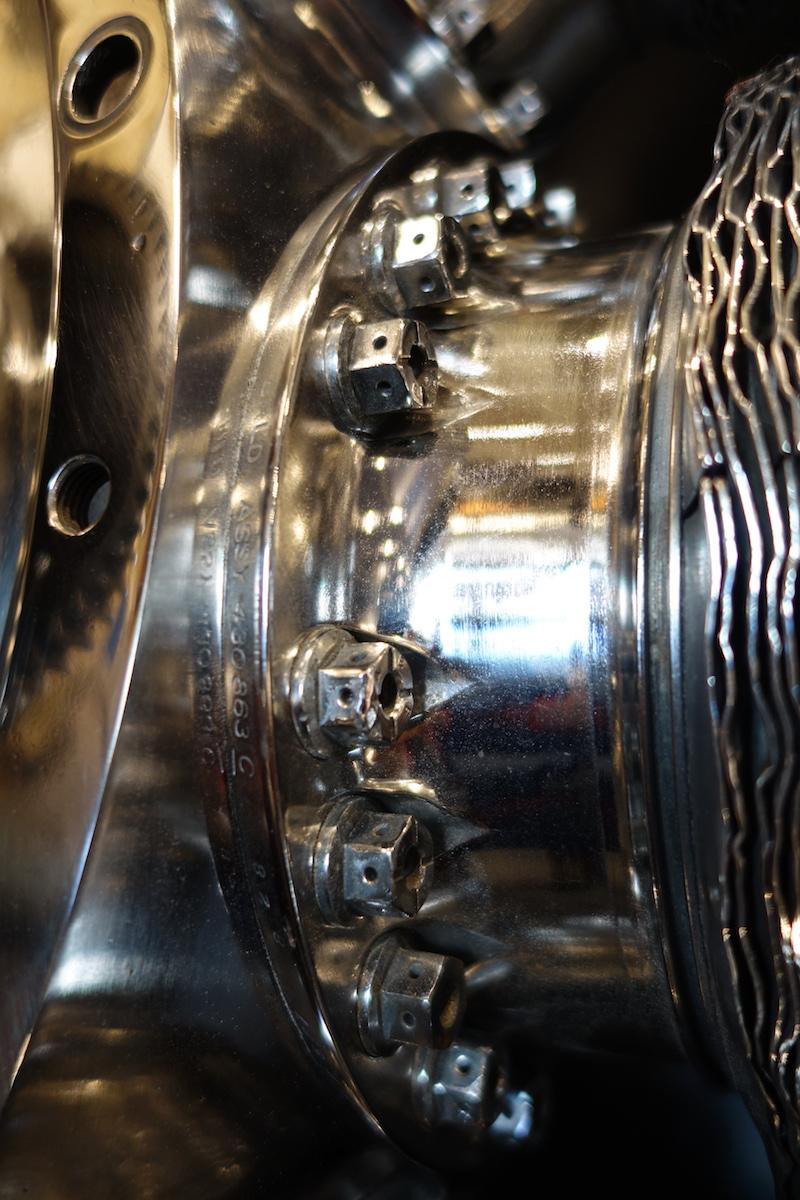 Aluminium Sculpture de moteur radial d'avion Wright R-1820 « Cyclone » en vente
