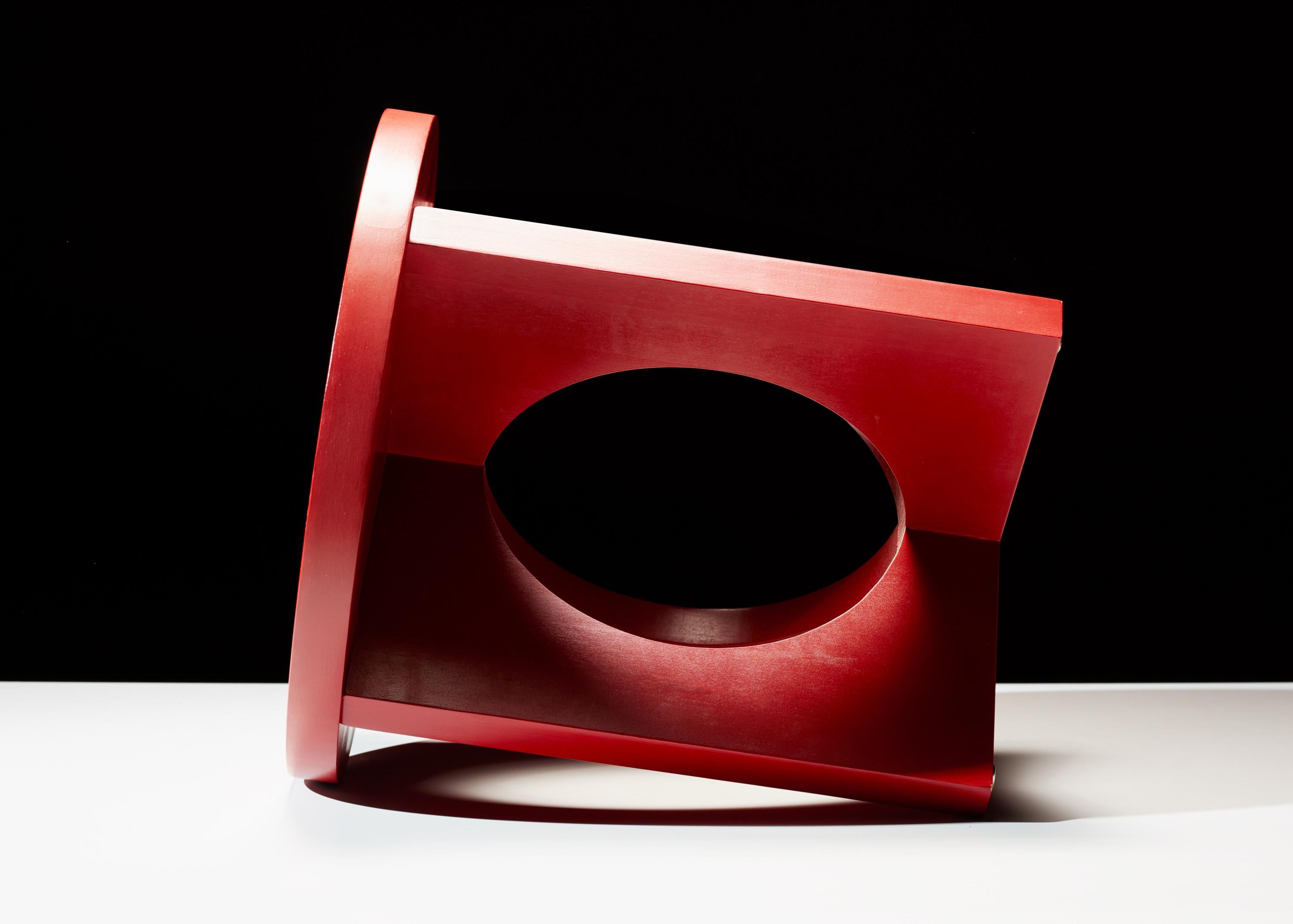 Legno Tavolo Cyclop 405 di Anderssen & Voll in impiallacciato di betulla laccato in vendita