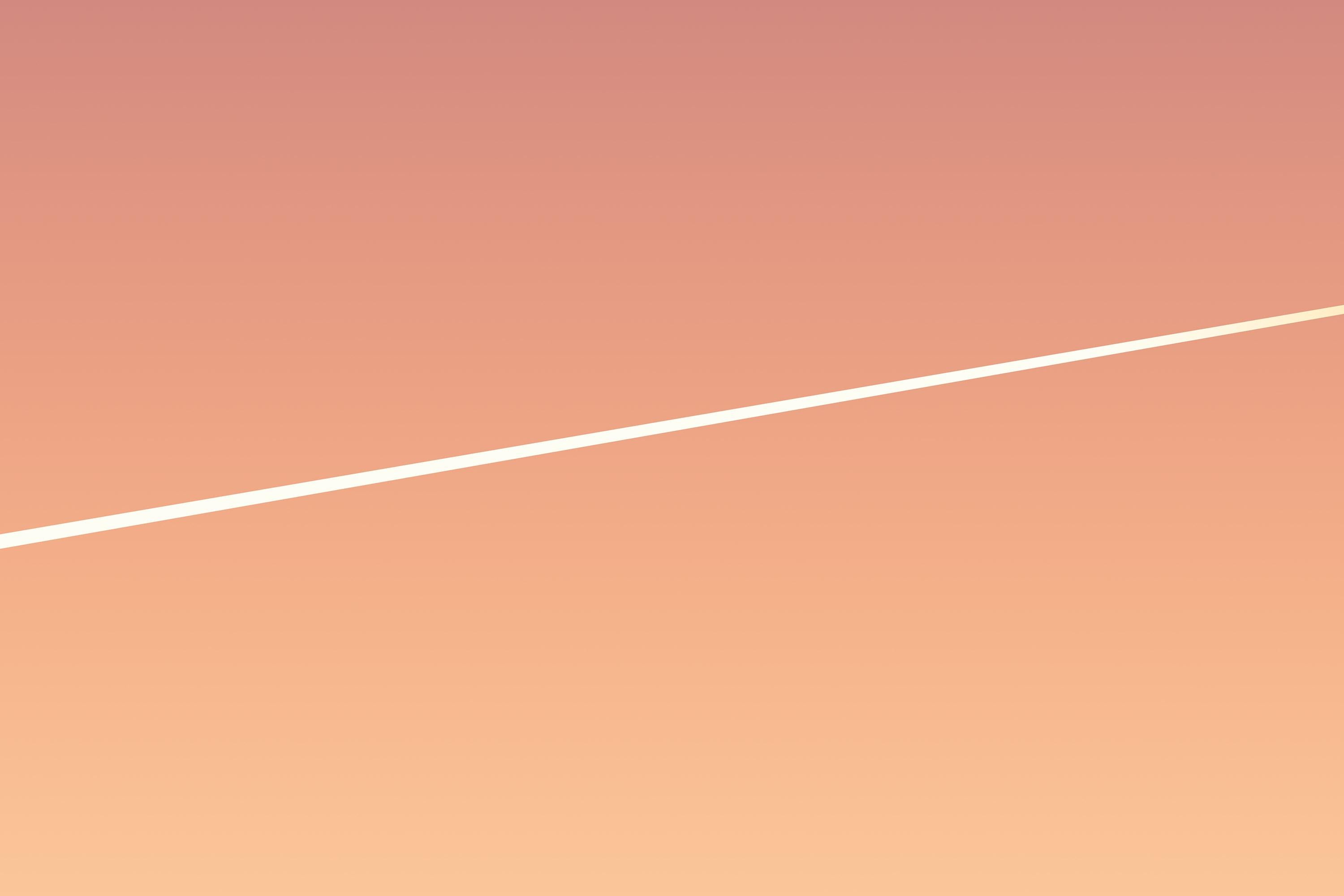 Sky Atmosphere Triptych, Coral Tones Gradient, Sky Cut, Limited Edition Giclée For Sale 6
