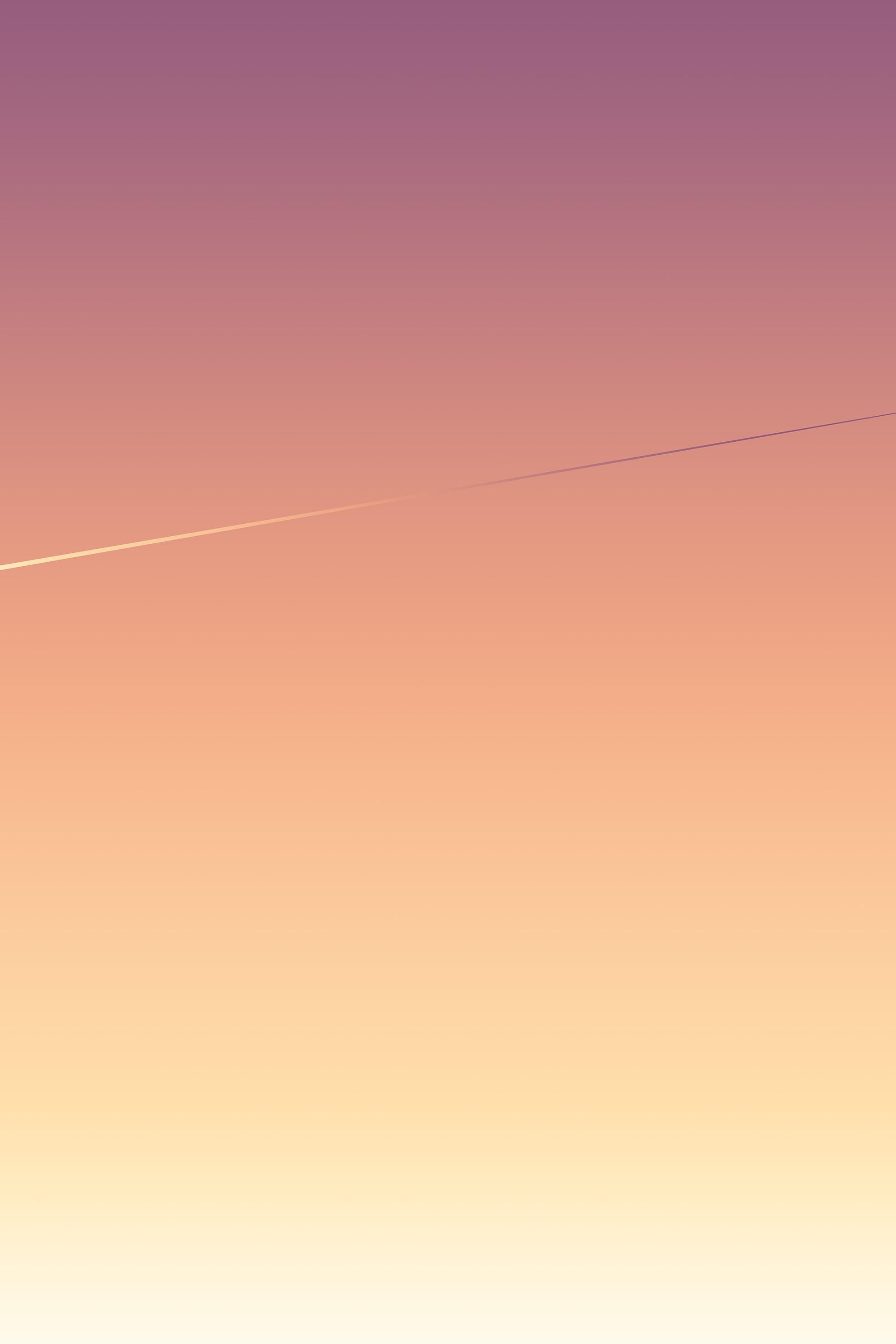 Sky Atmosphere Triptych, Coral Tones Gradient, Sky Cut, Limited Edition Giclée For Sale 2