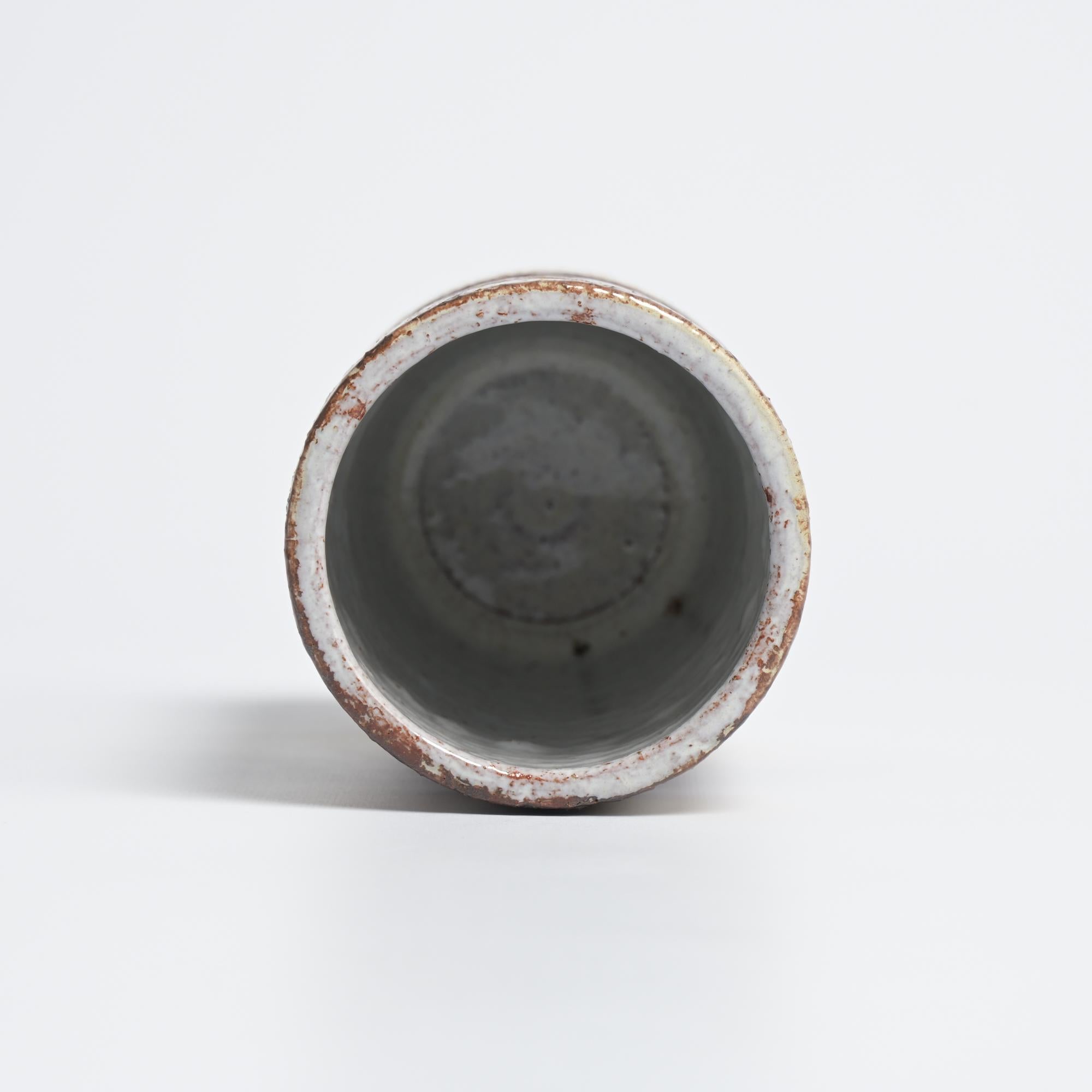 Cylidinrical Vase by Perignem For Sale 8