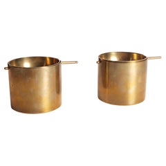 Cylinda Line Ashtrays from Stelton, 1960s, Arne Jacobsen SAS Hotel