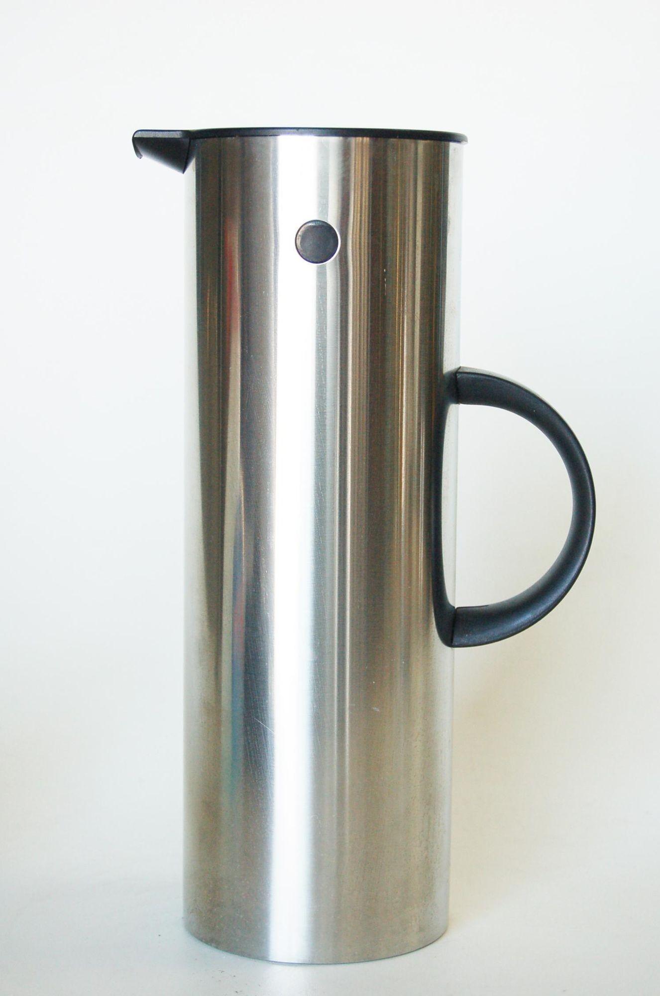 Cylinda Line Thermal Pitcher Erik Magnussen for Stelton, Made in Denmark For Sale 6